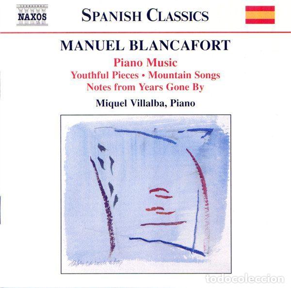 CD di Musica: Manuel Blancafort, Miquel Villalba &ndash; Piano Music, Vol. 1 (CD, Naxos 8.557332)