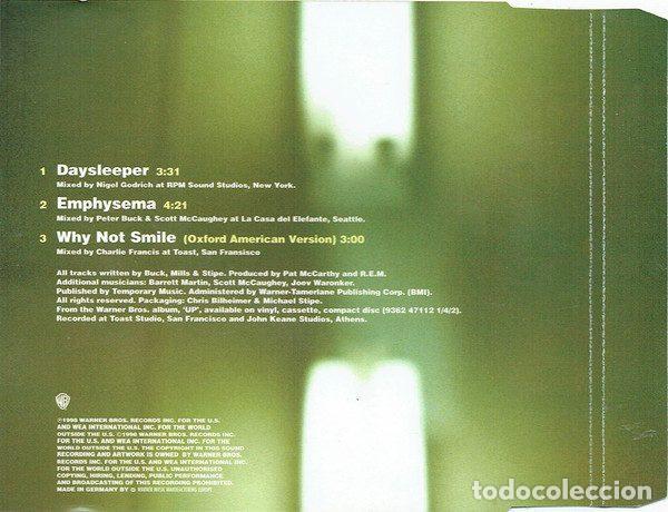 CDs de m&uacute;sica: R.E.M. &ndash; Daysleeper (CD, Warner Bros. Records WO455CD) - Foto 2