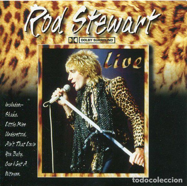 CD de M&uacute;sica: Rod Stewart &ndash; Live (CD, Going For A Song GFS061)
