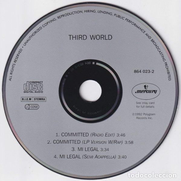 CDs de m&uacute;sica: Third World &ndash; Committed (CD, Mercury 864 023-2) - Foto 3