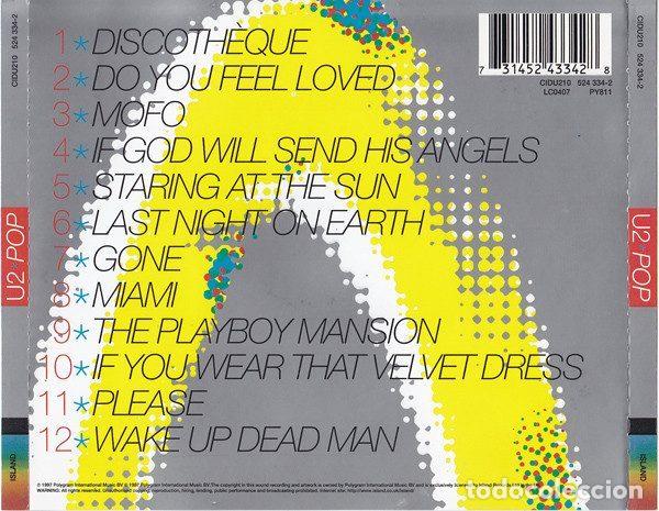 CDs de m&uacute;sica: U2 &ndash; Pop (CD, Island Records CIDU210) - Foto 2