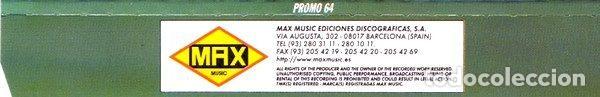 CDs de m&uacute;sica: Various &ndash; Promo Max 64 (CD, Max Music PROMO 64) - Foto 4