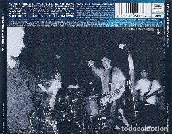 CDs de m&uacute;sica: Third Eye Blind &ndash; Blue (CD, Elektra 7559-62415-2) - Foto 2