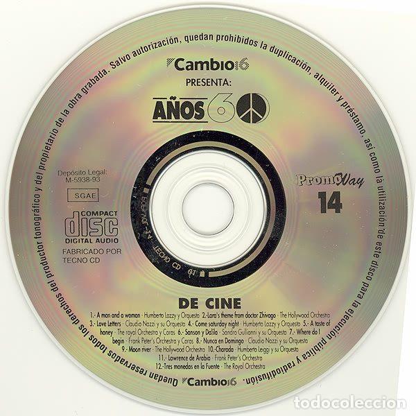 CDs de m&uacute;sica: Various &ndash; De Cine (CD, Cambio 16 none) - Foto 4