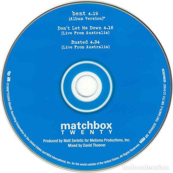 CDs de m&uacute;sica: Matchbox Twenty &ndash; Bent (CD, Atlantic AT0082CD) - Foto 3