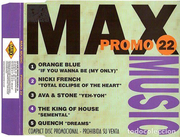 CDs de Musique: Various &ndash; Promo Max 22 (CD, Max Music Promo 22)