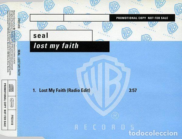 Music CDs: Seal &ndash; Lost My Faith (CD, Warner Bros. Records PRO1418)