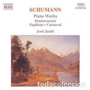Music CDs: Schumann, Jen&ouml; Jand&oacute; &ndash; Kinderszenen / Papillons / Carnaval (CD, Naxos 8.550784)