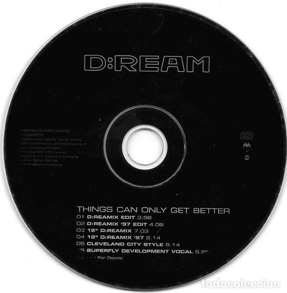 CDs de m&uacute;sica: D:Ream &ndash; Things Can Only Get Better (CD, Magnet MAG1050CD) - Foto 4