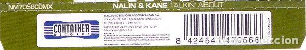 CDs de m&uacute;sica: Nalin & Kane &ndash; Talkin About (CD, Container Records NM7056CDMX) - Foto 3