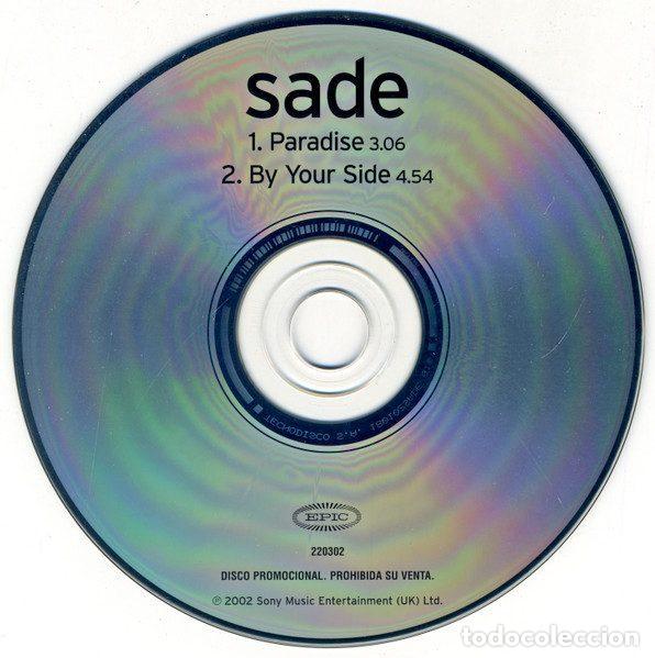 CDs de m&uacute;sica: Sade &ndash; Paradise / By Your Side (CD, Epic 220302) - Foto 3