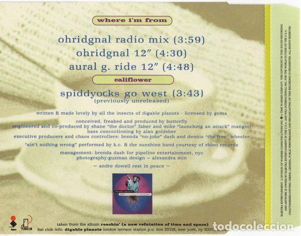 CDs de m&uacute;sica: Digable Planets &ndash; Where Im From (CD, Elektra EKR 164 CD) - Foto 4