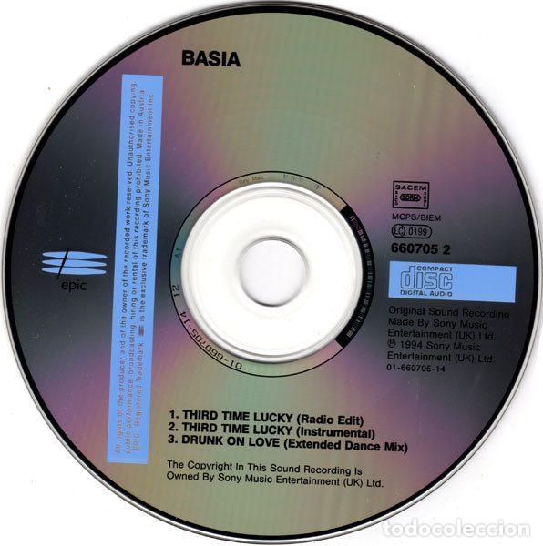 CDs de m&uacute;sica: Basia &ndash; Third Time Lucky (CD, Epic 660705 2) - Foto 4