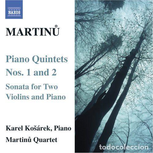 CD di Musica: Martinů - Karel Ko&scaron;&aacute;rek , Piano, Martinů Quartet &ndash; Piano Quintets Nos. 1 And 2 / Sonata For Two...