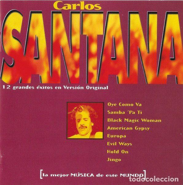 Music CDs: Carlos Santana &ndash; 12 Grandes &Eacute;xitos En Versi&oacute;n Original (CD, Star Records CD P0003)
