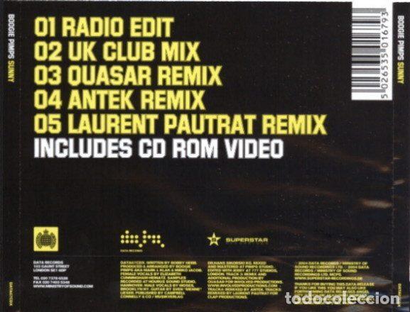 CDs de m&uacute;sica: Boogie Pimps &ndash; Sunny (CD, Data Records DATA67CDX) - Foto 2