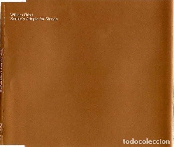 CDs de m&uacute;sica: William Orbit &ndash; Barbers Adagio For Strings (CD, Fresh Fish Records FFCDS 01) - Foto 1