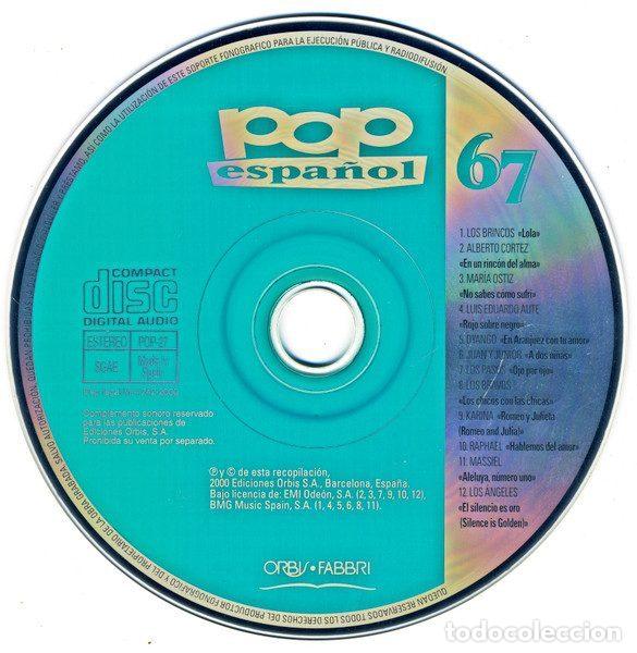 CDs de m&uacute;sica: Various &ndash; Pop Espa&ntilde;ol 67 (CD, Orbis POP-27) - Foto 4