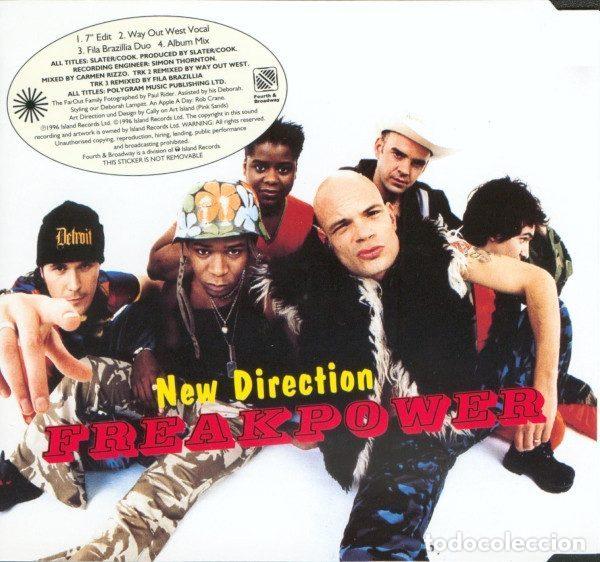 CDs de m&uacute;sica: Freakpower &ndash; New Direction (CD, 4th & Broadway BRCD 331) - Foto 3