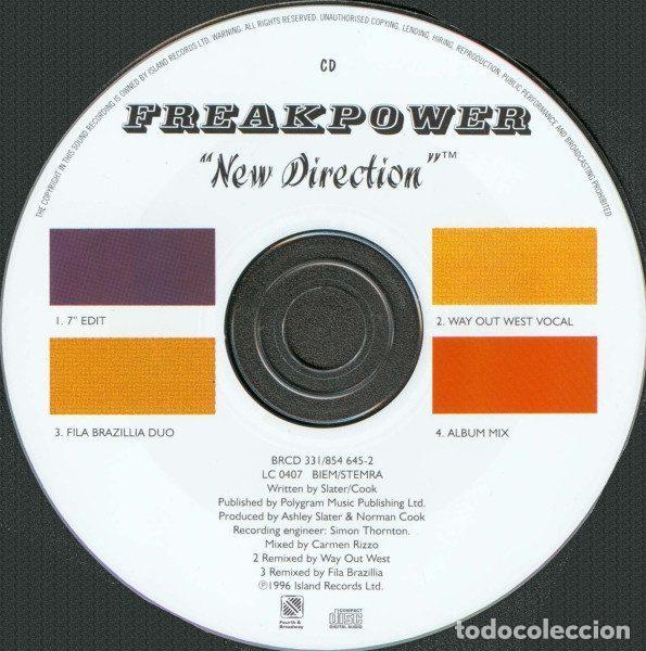 CDs de m&uacute;sica: Freakpower &ndash; New Direction (CD, 4th & Broadway BRCD 331) - Foto 4