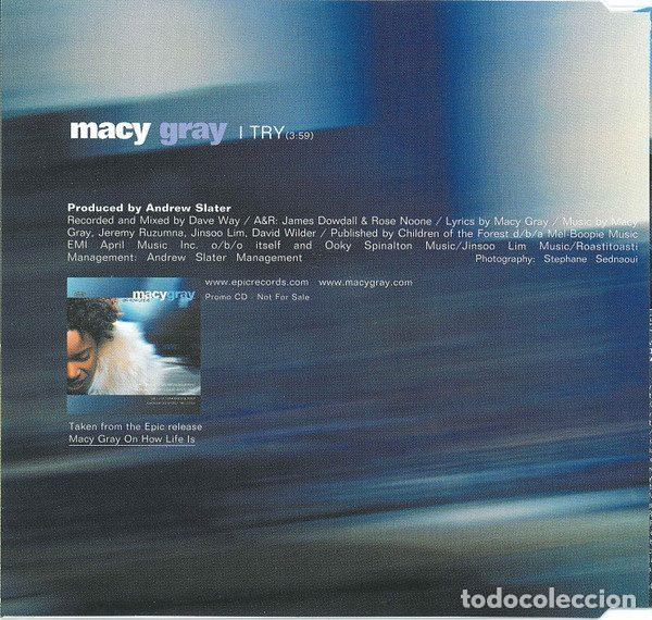 CDs de m&uacute;sica: Macy Gray &ndash; I Try (CD, Epic SAMPCS 7508) - Foto 2
