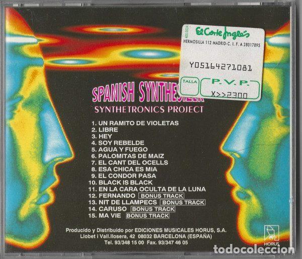 CDs de m&uacute;sica: Synthetronics Project &ndash; Spanish Synthesizer (CD, Horus CD-35033) - Foto 2