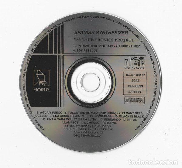 CDs de m&uacute;sica: Synthetronics Project &ndash; Spanish Synthesizer (CD, Horus CD-35033) - Foto 3