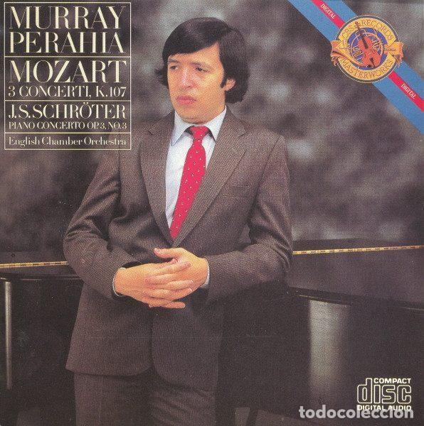 CDs de Musique: Mozart, Schr&ouml;ter - Murray Perahia, English Chamber Orchestra &ndash; 3 Concerti. K. 107 &bull; Piano...