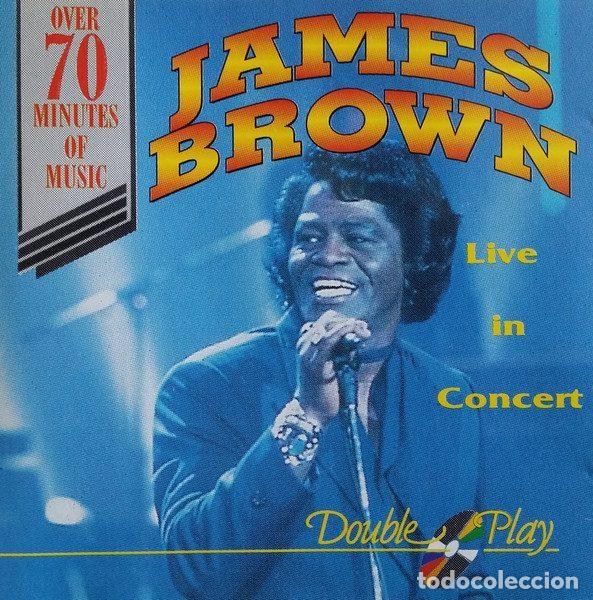 Music CDs: James Brown &ndash; Live In Concert (CD, Double Play GRF047)