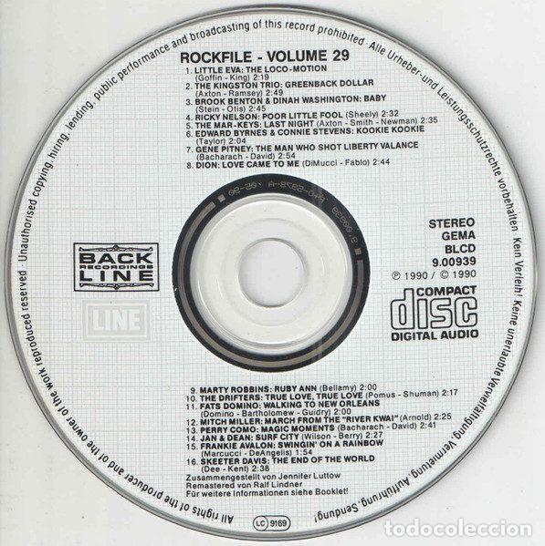CDs de m&uacute;sica: Various &ndash; Rockfile Volume 29 (CD, Backline Records BLCD 9.00939 L) - Foto 3