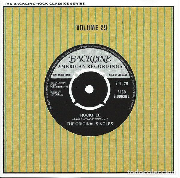 CDs de Musique: Various &ndash; Rockfile Volume 29 (CD, Backline Records BLCD 9.00939 L)