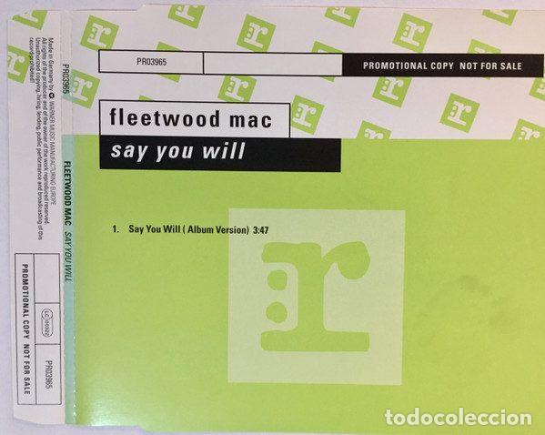 Musik-CDs: Fleetwood Mac &ndash; Say You Will (CD, Reprise Records PR03965)
