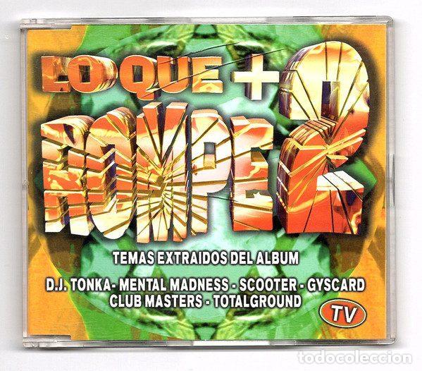 Music CDs: Various &ndash; Lo Que + Rompe 2 (CD, Boy Records CD PROMO 037)