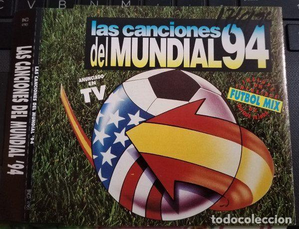 Music CDs: Various &ndash; Las Canciones Del Mundial 94 (CD, Blanco Y Negro BNCD-97901 PRO)