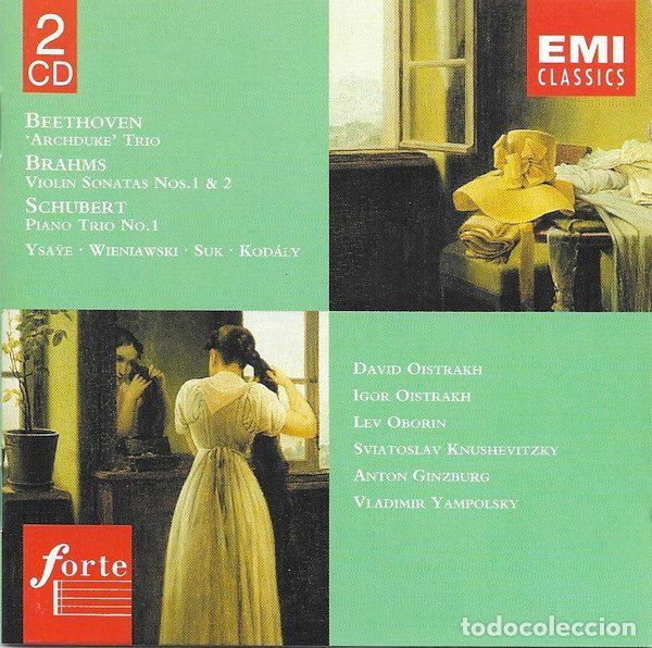 Music CDs: Beethoven / Brahms / Schubert /, Ysa&yuml;e / Wieniawski / Suk / Kod&aacute;ly - David Oistrakh, Igor...