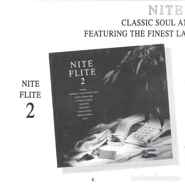 CDs de m&uacute;sica: Various &ndash; Nite Flite 3 (CD, CBS MOOD CD14) - Foto 6