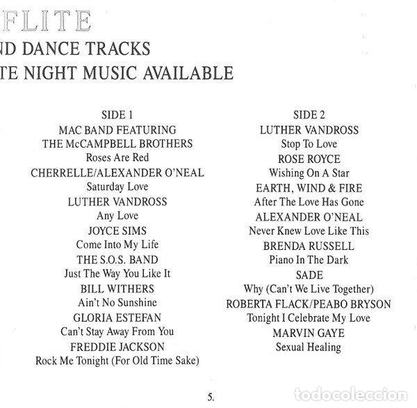 CDs de m&uacute;sica: Various &ndash; Nite Flite 3 (CD, CBS MOOD CD14) - Foto 7
