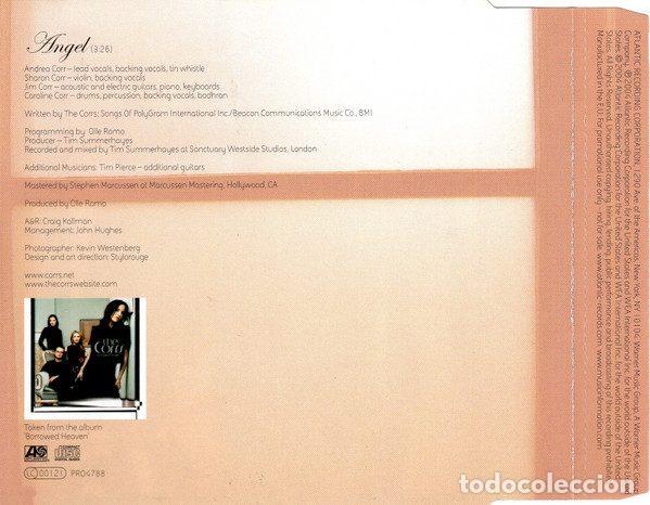 CDs de m&uacute;sica: The Corrs &ndash; Angel (CD, Atlantic PRO4788) - Foto 3