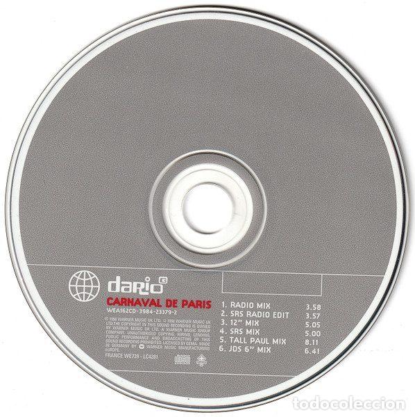 CDs de m&uacute;sica: Dario G &ndash; Carnaval De Paris (CD, Eternal WEA162CD) - Foto 5