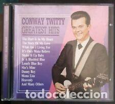 CD de M&uacute;sica: Conway Twitty &ndash; Greatest Hits (CD, World Music WM 88024)
