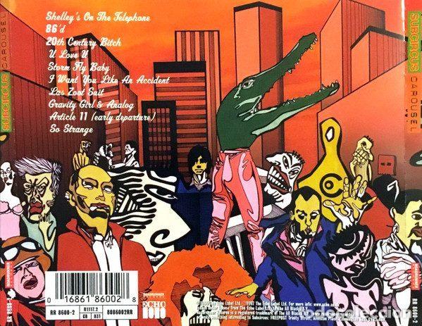 CDs de m&uacute;sica: Subcircus &ndash; Carousel (CD, Roadrunner Records RR 8600-2) - Foto 2