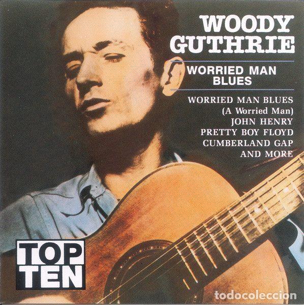 CD de M&uacute;sica: Woody Guthrie &ndash; Worried Man Blues (CD, Special Music Company SCD-4824)