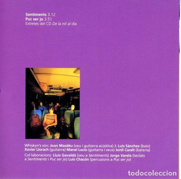 CDs de m&uacute;sica: Whiskyns &ndash; Sentiments (CD, DiscMedi Blau DM 449 SG2) - Foto 2