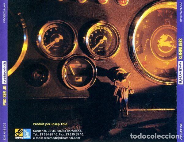 CDs de m&uacute;sica: Whiskyns &ndash; Sentiments (CD, DiscMedi Blau DM 449 SG2) - Foto 3