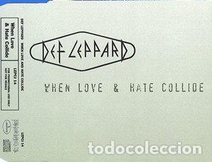 CDs de m&uacute;sica: Def Leppard &ndash; When Love & Hate Collide (CD, Mercury LEPCJ 14) - Foto 2