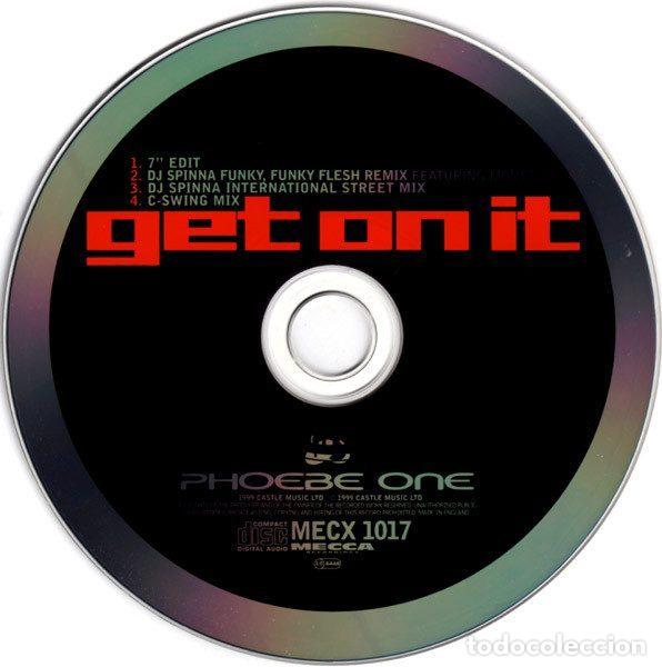 CDs de m&uacute;sica: Phoebe One &ndash; Get On It (CD, Mecca Recordings MECX1017) - Foto 4