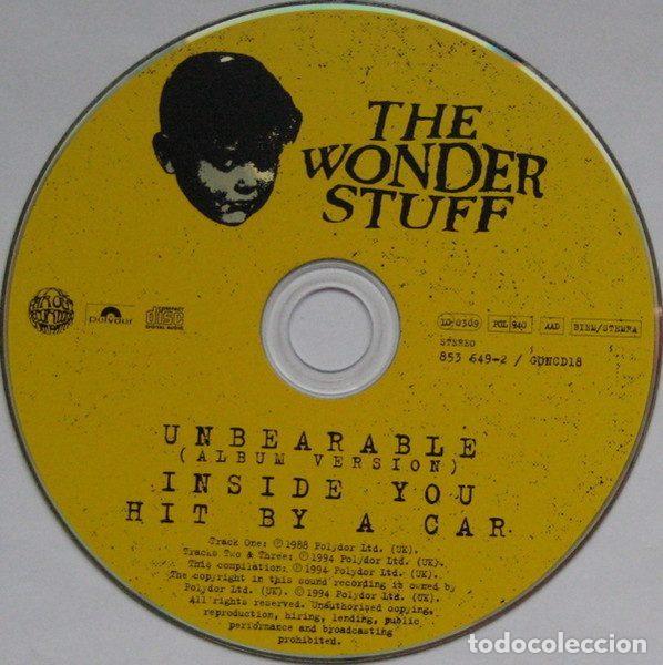 CDs de m&uacute;sica: The Wonder Stuff &ndash; Unbearable (CD, Polydor GONCD 18) - Foto 5
