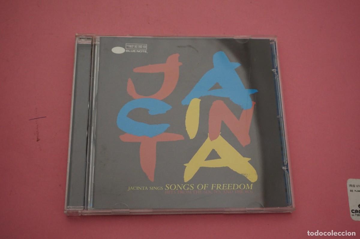 CDs de m&uacute;sica: CD - JACINTA - SONGS OF FREEDOM - DISCOS COMO NUEVOS