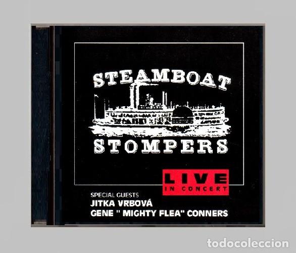 CDs de m&uacute;sica: G793 - STEAMBOAT STOMPERS. LIVE. CONCIERTO 1993. JITKA VRBOVA. GENE CONNERS. DIXILAND. JAZZ. CD.