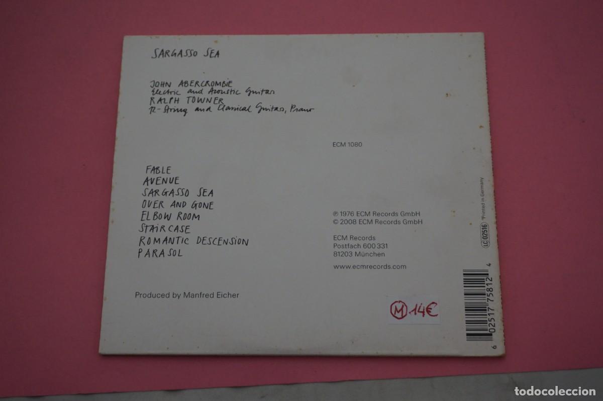 CDs de m&uacute;sica: CD - ECM - JOHN ABERCROMBIE / RALPH TOWNER - DISCO COMO NUEVO - Foto 4